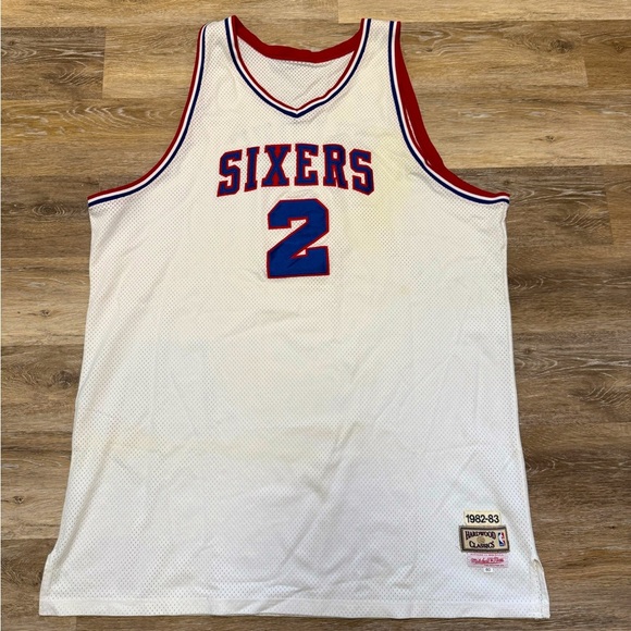 Mitchell & Ness Other - Mitchell & Ness— Malone sixers Hardwood Classics Jersey